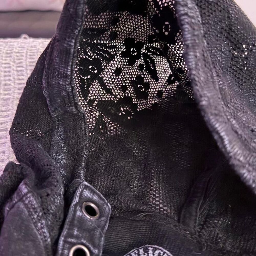 Affliction Women's Black Hoodie - Picture 5 of 8